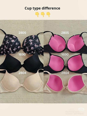 حمالة صدر Bras بدون خياطة بخاصية Push Up للرفع والدعم المريح