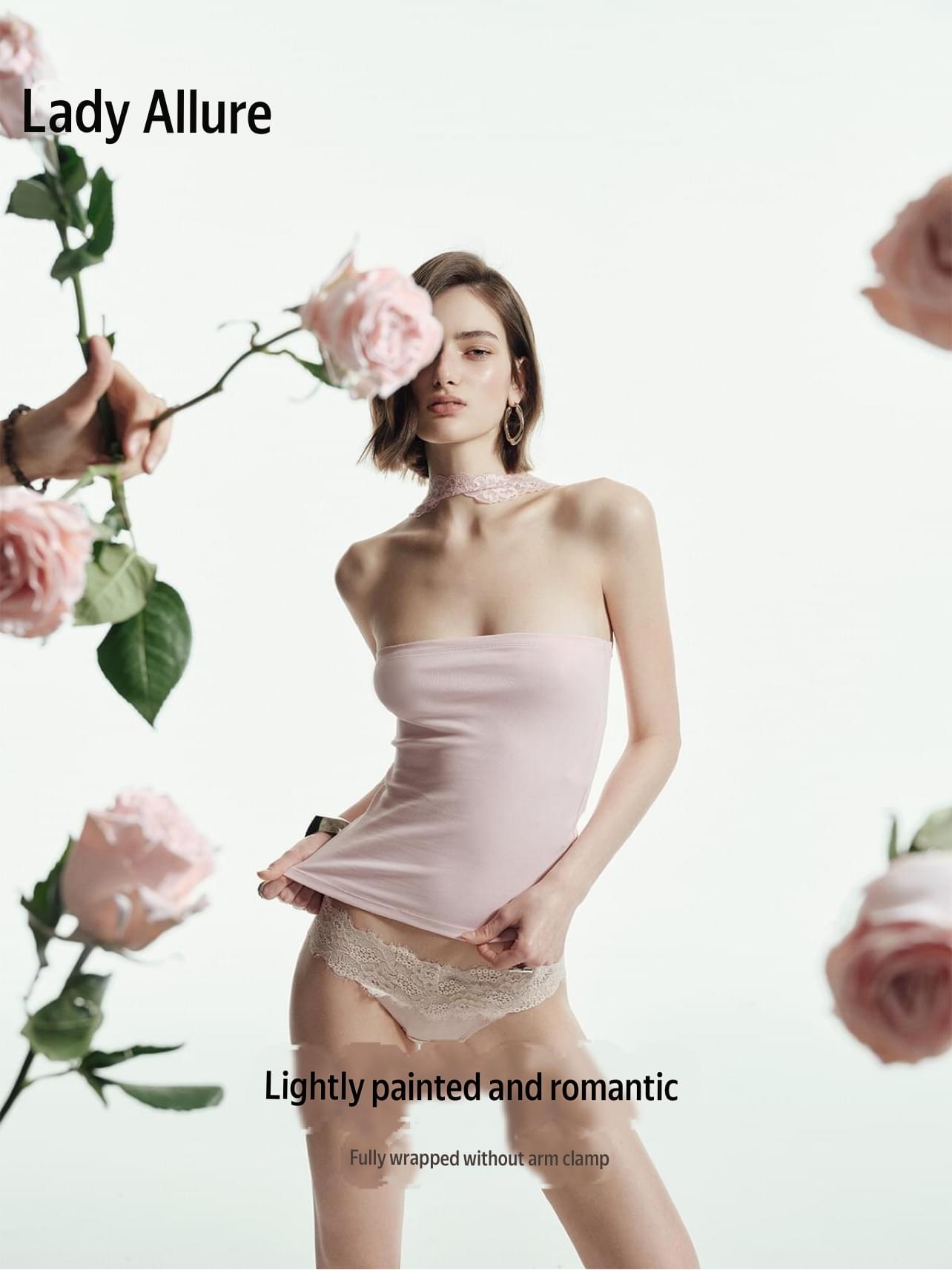 Panties دانتيل راقي ناعم ومسامي ببطانة قطنية