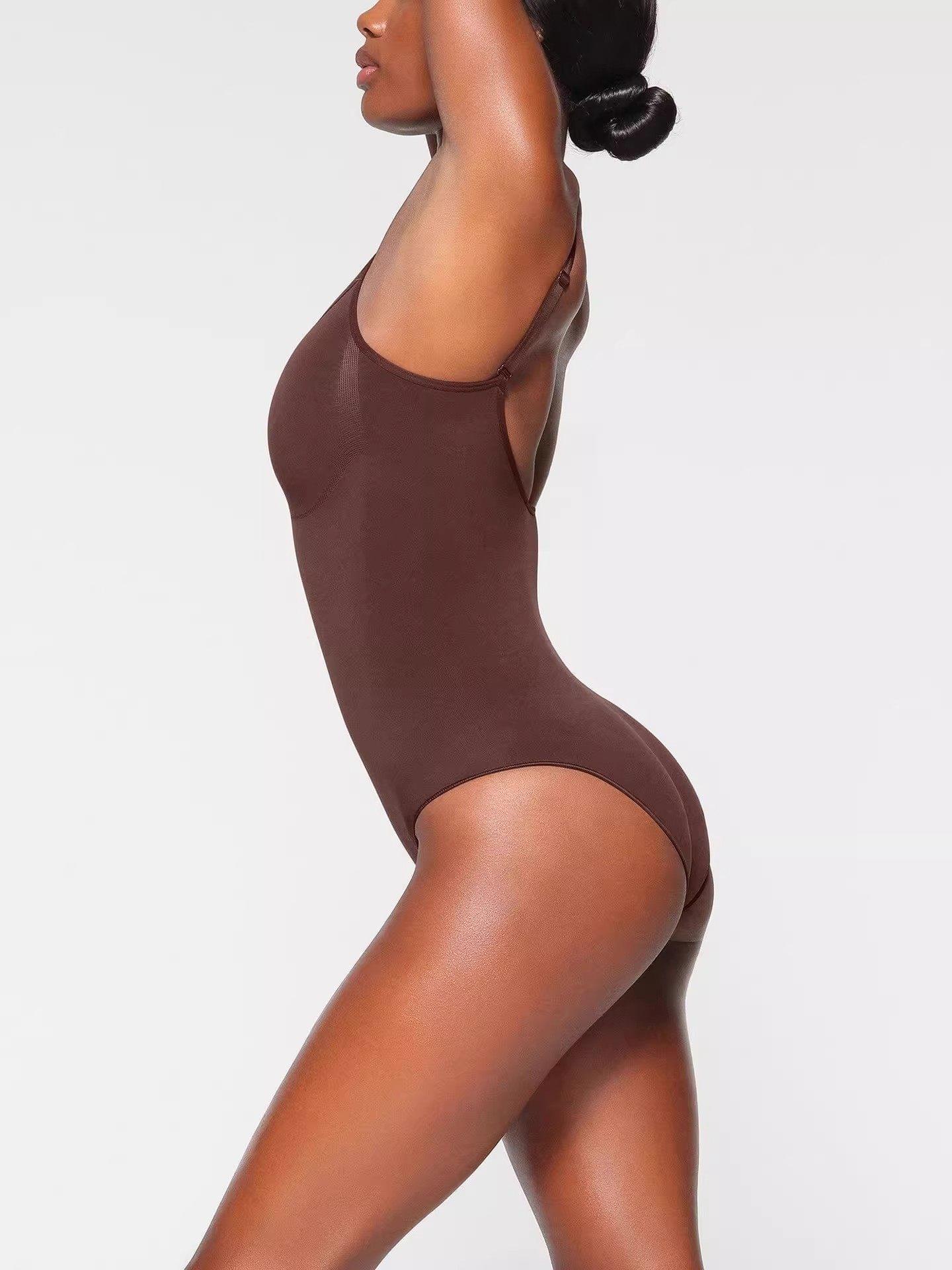 Shapewear Bodysuit ناعم وبدون خياطة لتشكيل ونحت الجسم