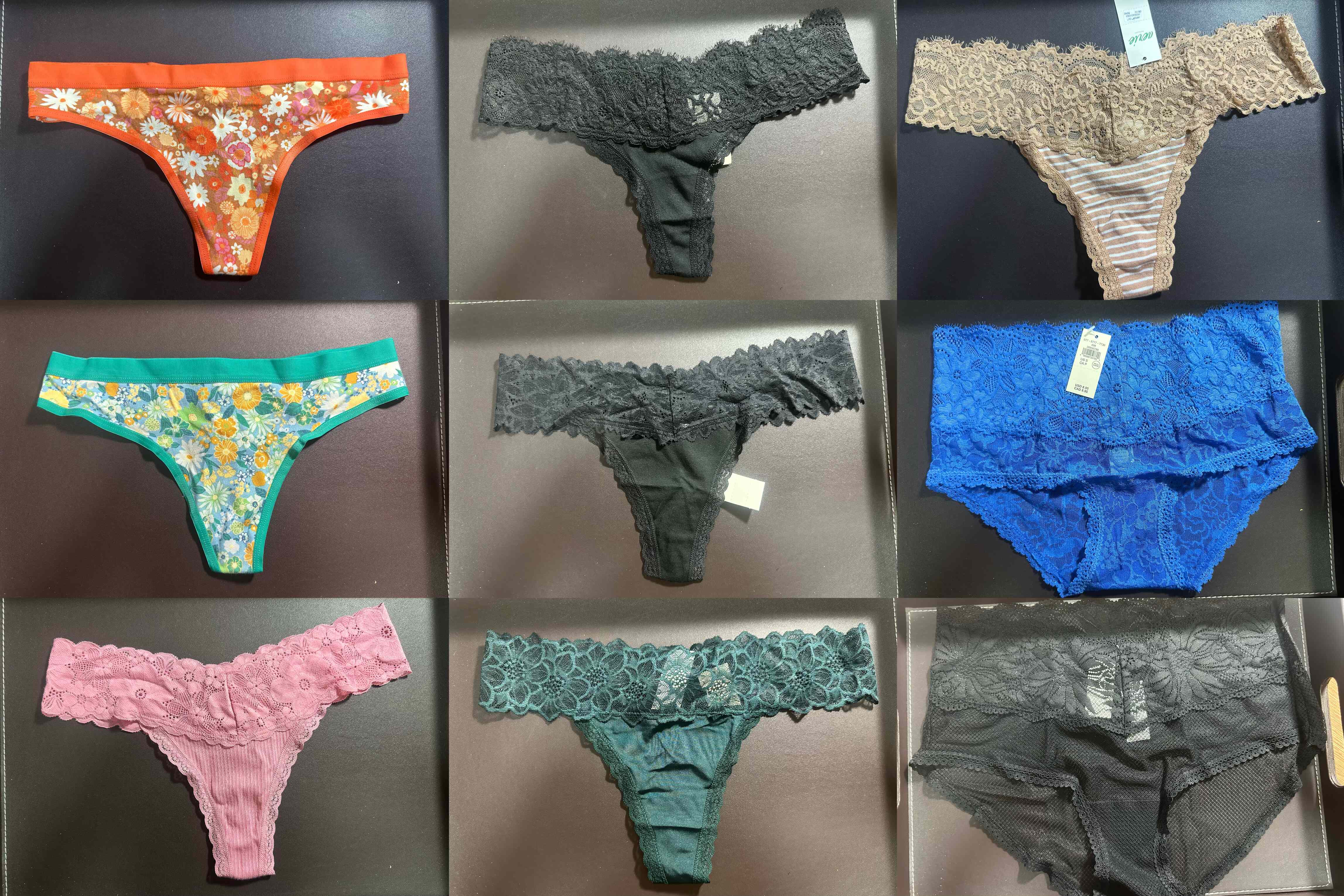 Panties دانتيل ناعم بتصاميم مريحة وألوان جذابة متنوّعة